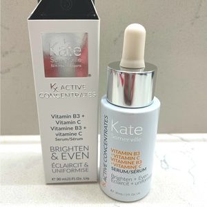 NEW Kate Somerville KX ACTIVE CONCENTRATES VITAMIN B3 + VITAMIN C SERUM